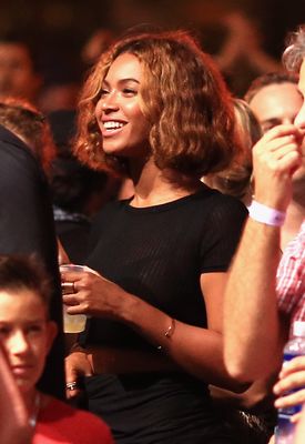 LOS ANGELES, CA - AUGUST 31: Recording artist Beyonce attends day 2 of the 2014 Budweiser Made in America Festival at Los Angeles Grand Park on August 31, 2014 in Los Angeles, California. (Photo by Christopher Polk/Getty Images for Anheuser-Busch)